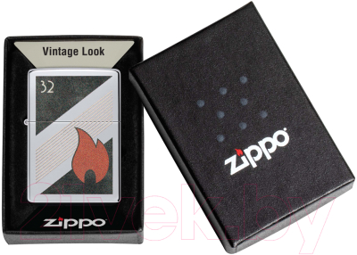 Зажигалка Zippo Vintage / 48623 (серебристый)