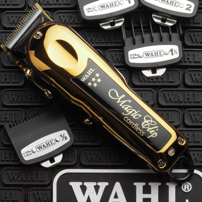 Машинка для стрижки волос Wahl Magic Clip Cordless 5 / 8148-716 (золото)