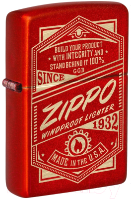 Зажигалка Zippo Classic / 48620 (красный)