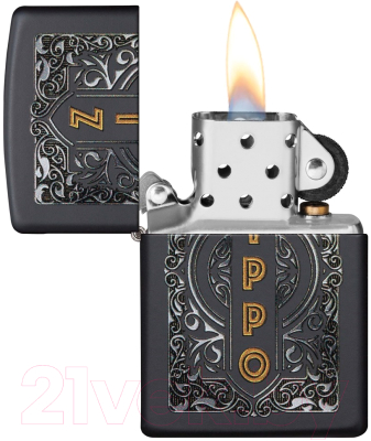 Зажигалка Zippo Classic / 49535 (черный)