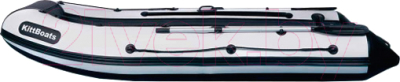 Надувная лодка Kitt Boats 350 НДНД (черный/белый)