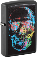 Зажигалка Zippo Skull Design / 28042 (черный) - 