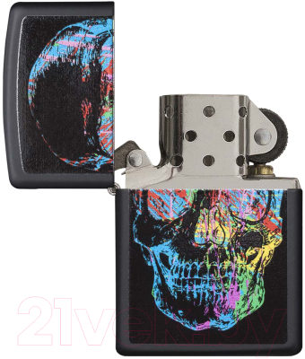 Зажигалка Zippo Skull Design / 28042 (черный)