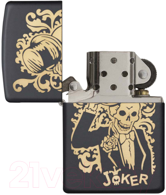 Зажигалка Zippo Skull Design / 29632 (черный)