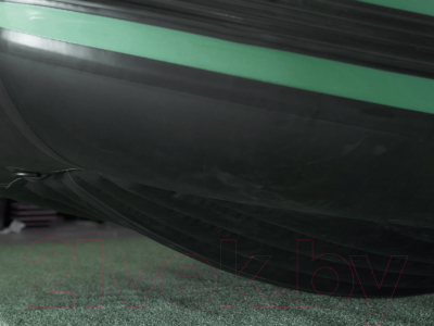 Надувная лодка Kitt Boats 300 НДНД (черный/зеленый)