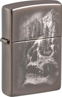 Зажигалка Zippo Skull Design / 49141 (черный) - 