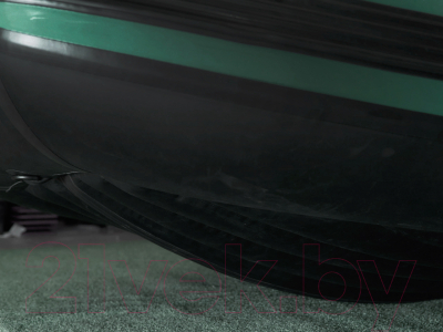 Надувная лодка Kitt Boats 430 НДНД (черный/зеленый)