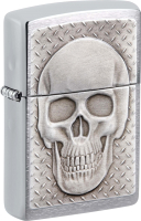 Зажигалка Zippo Skull Design / 29818 (серебристый) - 