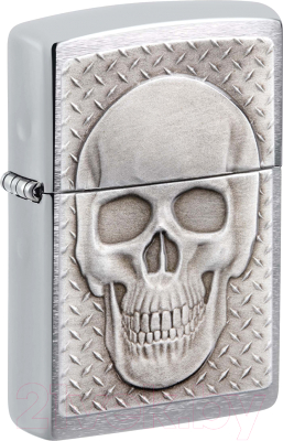Зажигалка Zippo Skull Design / 29818 (серебристый)