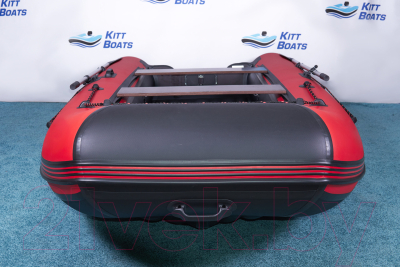 Надувная лодка Kitt Boats 360 НДНД (черный/красный)