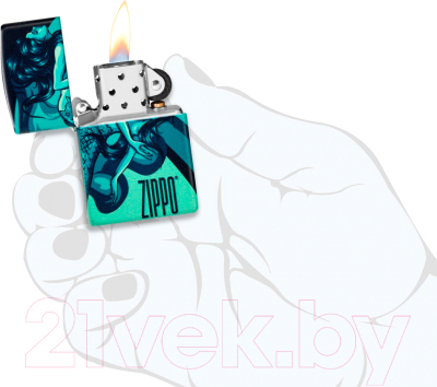 Зажигалка Zippo Mermaid Design / 48605