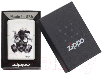 Зажигалка Zippo Spazuk / 29646 (белый)