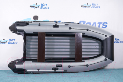 Надувная лодка Kitt Boats 330 НДНД (черный/серый)