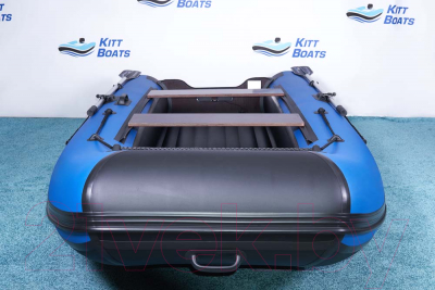 Надувная лодка Kitt Boats 430 НДНД (черный/синий)