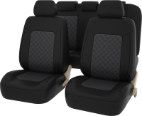 Комплект чехлов для сидений PSV Elegant Next 129200 (черный/серый) - 