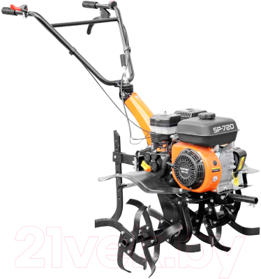 Купить Мотокультиватор бензиновый Skiper SP-720 + колеса Brado 4.00-10  