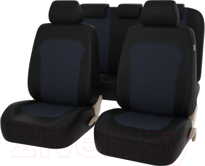 Комплект чехлов для сидений PSV Talisman Next L / 126335 (черный/синий)