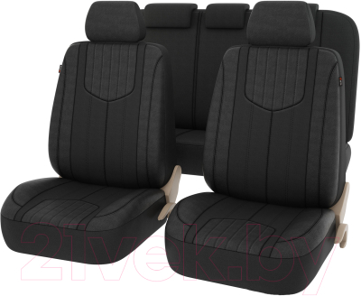 Комплект чехлов для сидений PSV GTL Prime 132677 (черный)