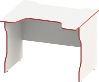 Геймерский стол Mebelain Vardig К2 (белый/красный) - 