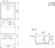 Миниатюра изображения товара Мойка кухонная Mixline ML-GM28 552181 (белый)