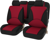 Комплект чехлов для сидений PSV Imperial Next JP-02/18-152 / 135870 (черный/красный) - 