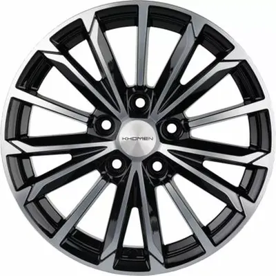 

Литой диск, KHW1611 Qashqai 16x6.5" 5x114.3мм DIA 66.1мм ET 40мм Black FP