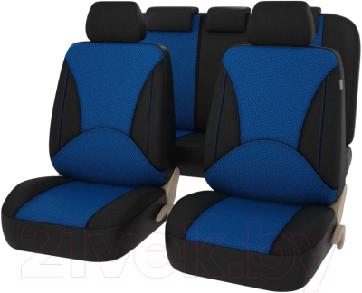 Комплект чехлов для сидений PSV Imperial Next JP-15С/18-152 / 135871 (черный/синий)