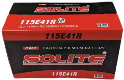 Автомобильный аккумулятор Solite Asia 850A 115E41 R (115 А/ч)