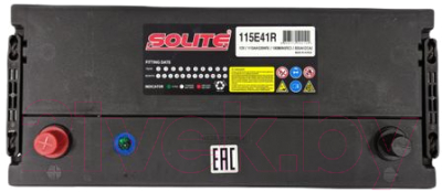 Автомобильный аккумулятор Solite Asia 850A 115E41 R (115 А/ч)