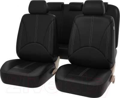 Комплект чехлов для сидений PSV Imperial Next / 124612 (черный)