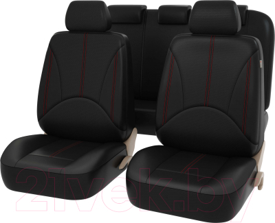 Комплект чехлов для сидений PSV Imperial Next / 124614 (черный)