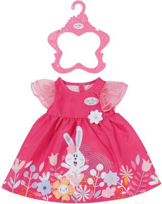 Аксессуар для куклы Baby Born Платье с цветами / 41280