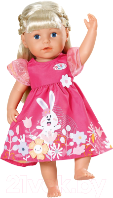 Аксессуар для куклы Baby Born Платье с цветами / 41280