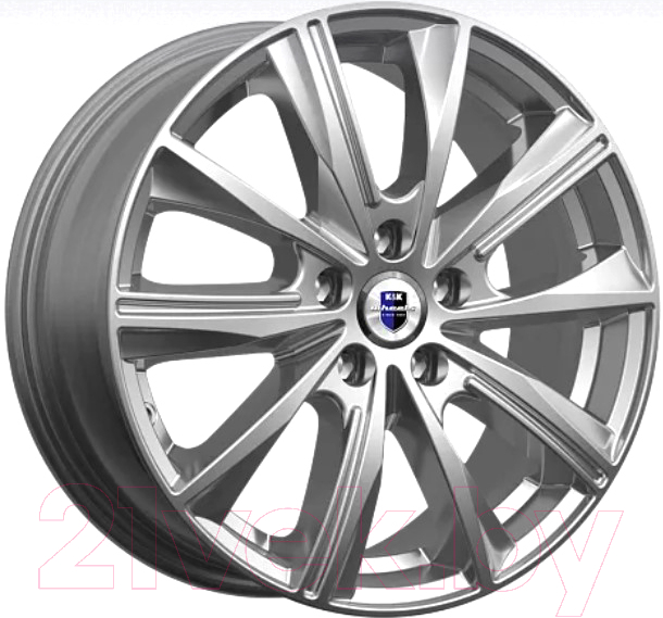 Литой диск K&K Арнар 16x7" 5x114.3мм DIA 66.1мм ET 50мм Дарк платинум