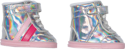 Аксессуар для куклы Baby Born Серебряные кеды / 41290  - 