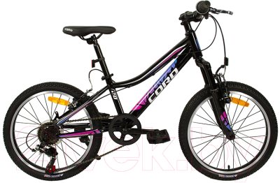 Детский велосипед Cord Mint 2023 / CRD-STD2001 (черный)
