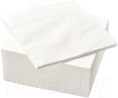 Бумажные салфетки Ikea Фантастиск 500.357.52 (100шт, белый)