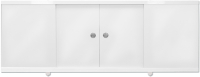 Экран для ванны МетаКам Купе 1.5 (белый глянец) - 