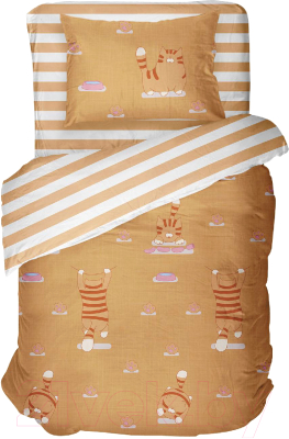 Комплект постельного белья Нордтекс Волшебная ночь Sweet cat КПБ ВНJ 8797/1+4373/4