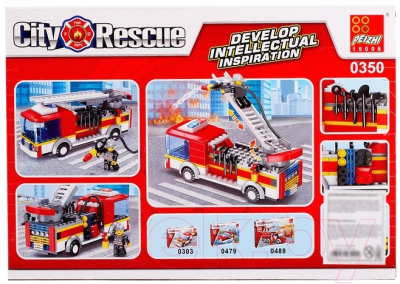 Конструктор Peizhi Пожарная машина / 515127