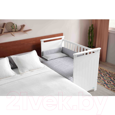 Детская кроватка Micuna Occitane 120x60 (белый)