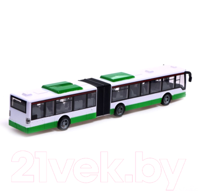Радиоуправляемая игрушка Sima-Land Автобус. Городской / 7137052 (зеленый)