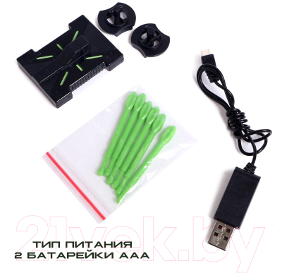 Радиоуправляемая игрушка Sima-Land Турбо Дрифт / 5220371 (зеленый)