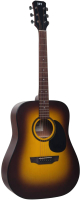 Акустическая гитара JET JD-255 SSB - 