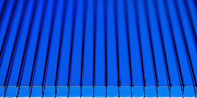 Сотовый поликарбонат Sotalight 6000x2100x6мм (синий)