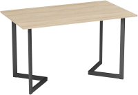 Обеденный стол Soma Miata 120x70 (дуб сонома/черный) - 