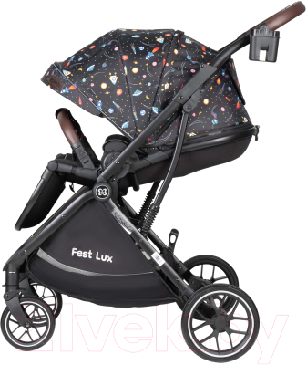 Детская прогулочная коляска Farfello Fest Lux / FL-7 (космос)