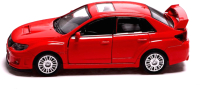 Масштабная модель автомобиля Автоград Subaru Wrx STI / 7335832 (красный) - 