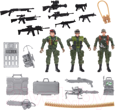 Набор фигурок игровых Наша игрушка Военный / 2088