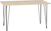 Обеденный стол Soma Kari 100x60 (дуб сонома/черный) - 